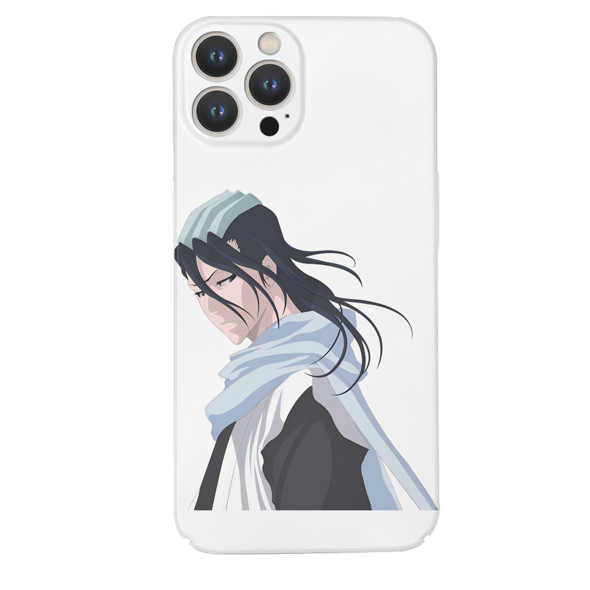 （画像用） ブリーチ くちき びゃくや BLEACH Kuchiki Byakuya 【iPhone 14シリーズ対応】ハードケース